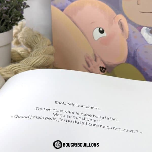 Album jeunesse "Bébé a faim" de Virginie Maillard - Un livre pour enfant qui parle d'allaitement