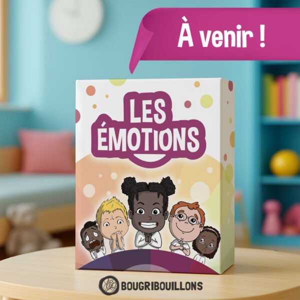 Cartes des émotions Bougribouillons