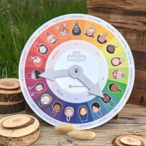 La roue des émotions de Bougribouillons - recto