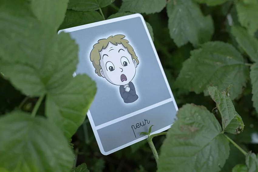 Cartes des émotions Bougribouillons - Peur Cartes des émotions Bougribouillons - Peur
