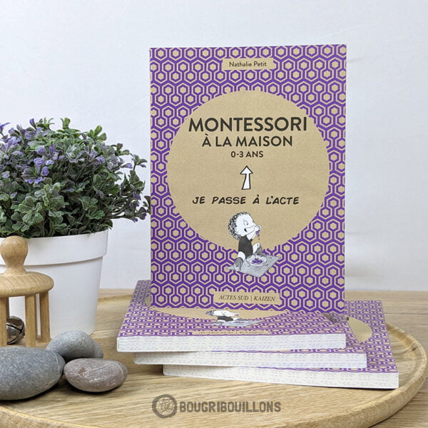 Livre Montessori à la maison - Actes Sud - Nathalie Petit - Virginie Maillard