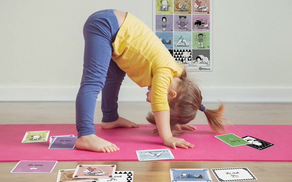 Atelier Yoga bébé avec les cartes Mon Yoga à Moi