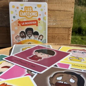 Booster 12 cartes émotions Bougribouillons